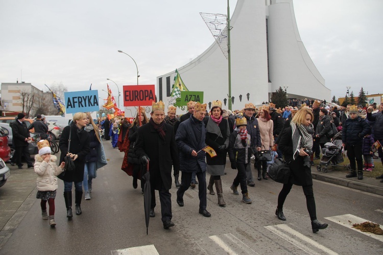 Mielec - Orszak Trzech Króli 2018