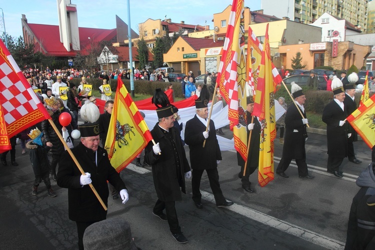 Orszak w kolorze miedzi