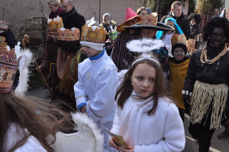 Łącko - Orszak Trzech Króli 2018