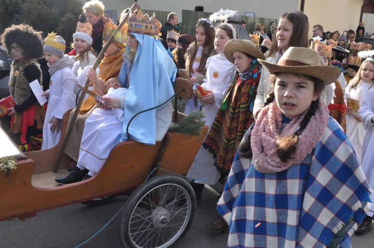 Łącko - Orszak Trzech Króli 2018