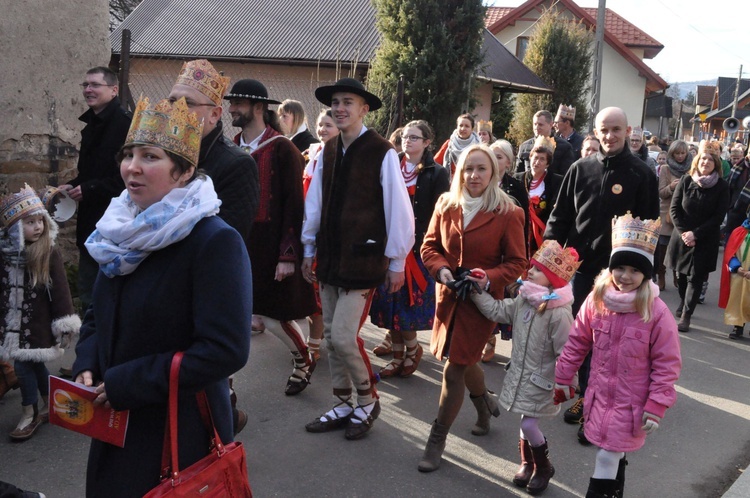 Łącko - Orszak Trzech Króli 2018