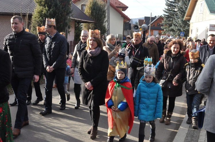 Łącko - Orszak Trzech Króli 2018