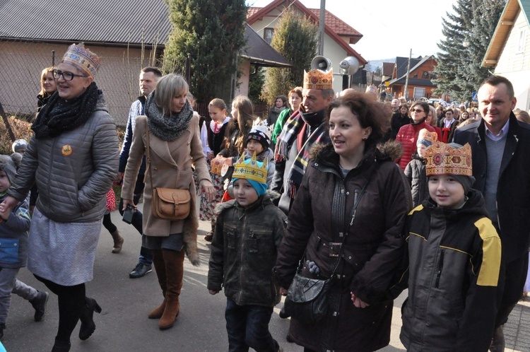 Łącko - Orszak Trzech Króli 2018