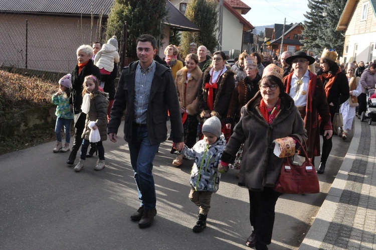 Łącko - Orszak Trzech Króli 2018