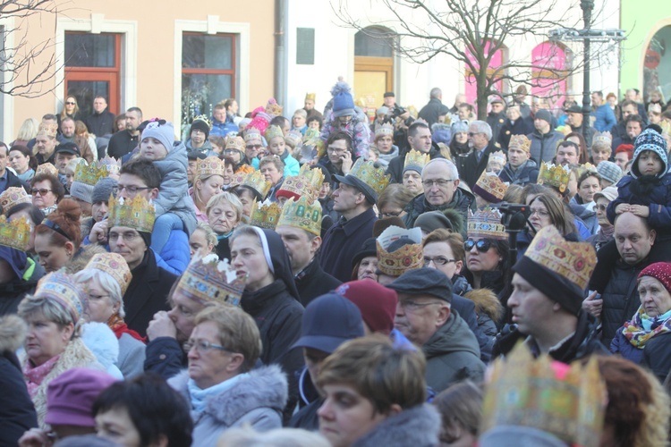 Tłumy na rynku