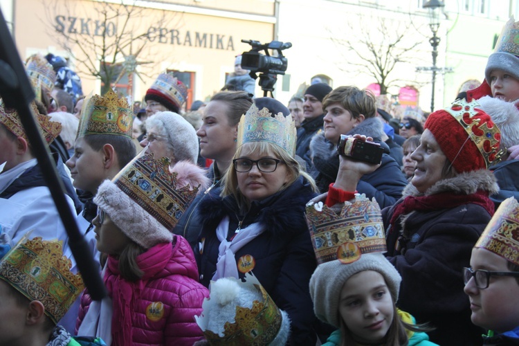 Tłumy na rynku