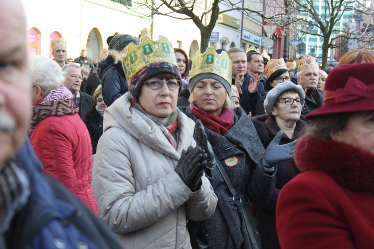 Tłumy na rynku