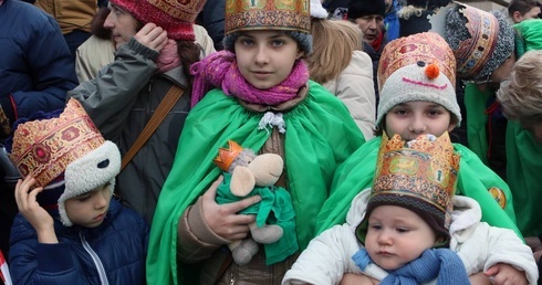 Nagrody dla aniołka, króla, pasterza i opiekunek owieczki Magdy