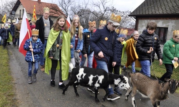 Kozy także towarzyszyły witkowickiemu orszakowi