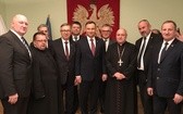 Prezydent Andrzej Duda w skoczowskim Ratuszu