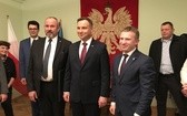 Prezydent Andrzej Duda w skoczowskim Ratuszu