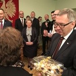 Prezydent Andrzej Duda w skoczowskim Ratuszu