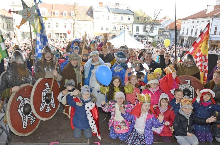 7. Orszak Trzech Króli na Rynku w Bielsku-Białej - 2018