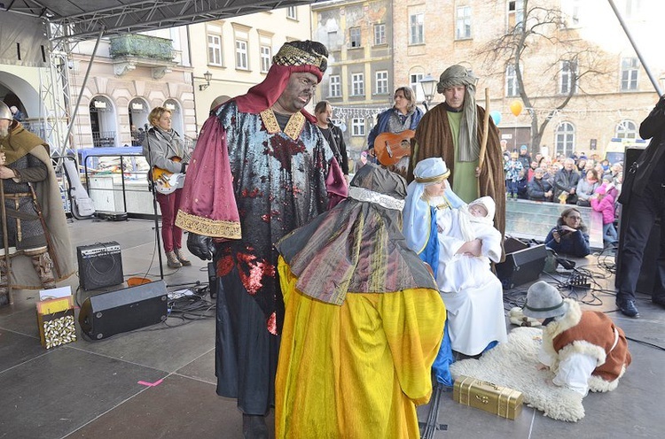 7. Orszak Trzech Króli na Rynku w Bielsku-Białej - 2018