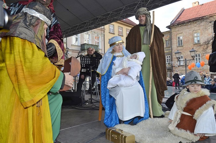 7. Orszak Trzech Króli na Rynku w Bielsku-Białej - 2018