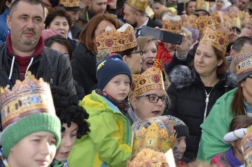 7. Orszak Trzech Króli na Rynku w Bielsku-Białej - 2018