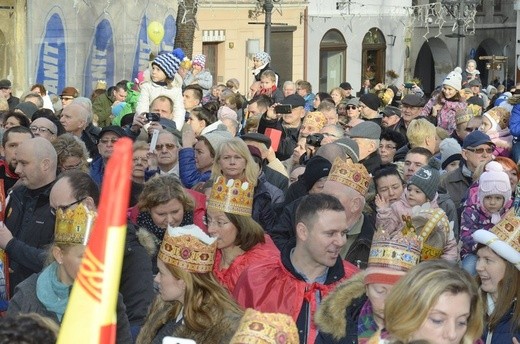 7. Orszak Trzech Króli na Rynku w Bielsku-Białej - 2018