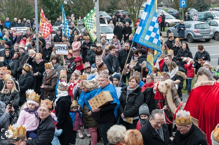 Orszak Trzech Króli w Brzegu Dolnym