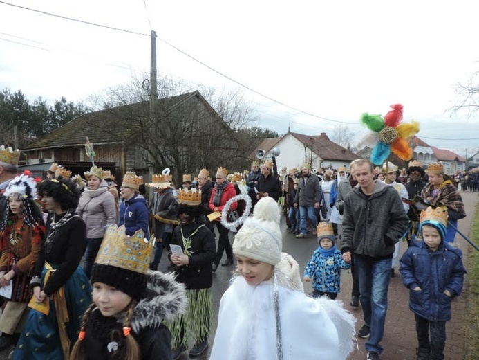 Borzęcin - Orszak Trzech Króli 2018