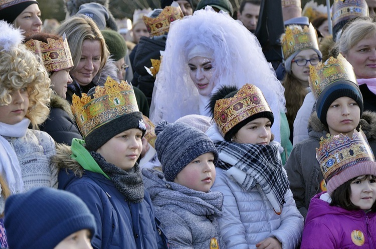 Płońsk. Orszak Trzech Króli