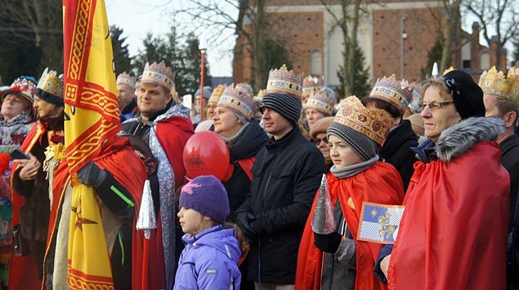 Gołymin. Orszak Trzech Króli