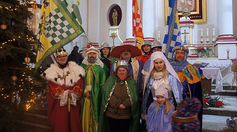 Gołymin. Orszak Trzech Króli