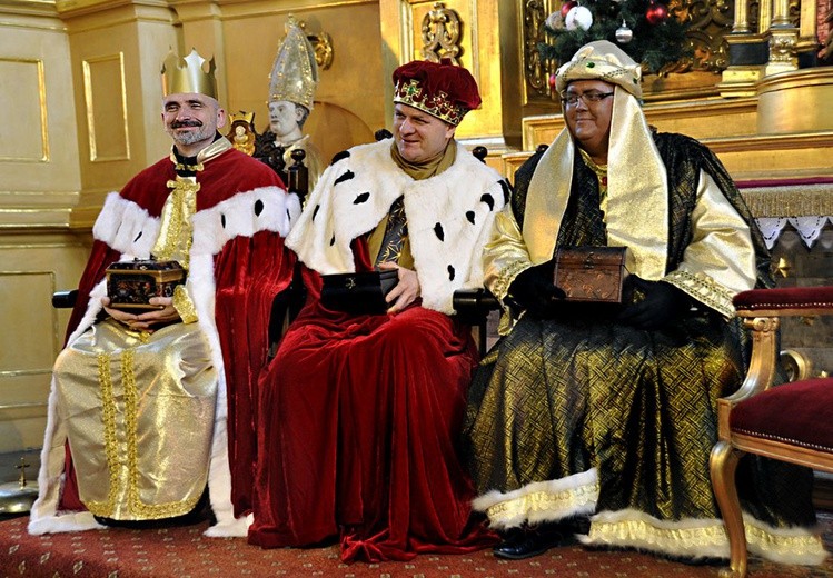 Pułtusk. Orszak Trzech Króli