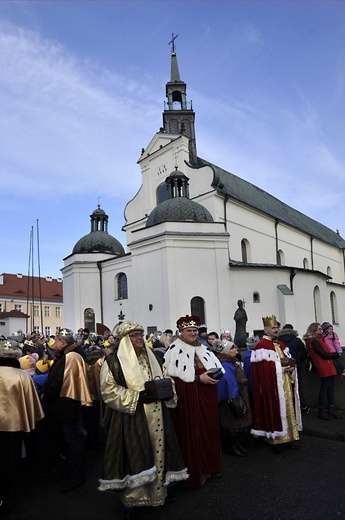 Pułtusk. Orszak Trzech Króli