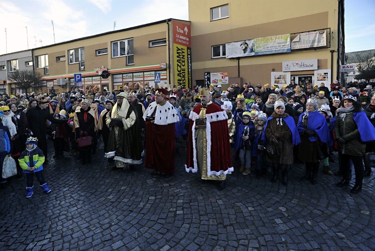 Pułtusk. Orszak Trzech Króli