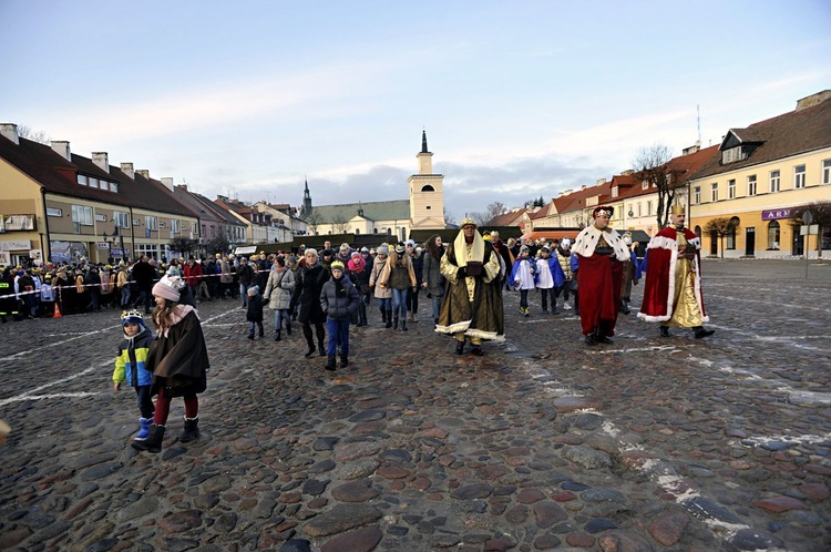 Pułtusk. Orszak Trzech Króli