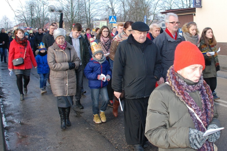 Gąbin. Orszak Trzech Króli