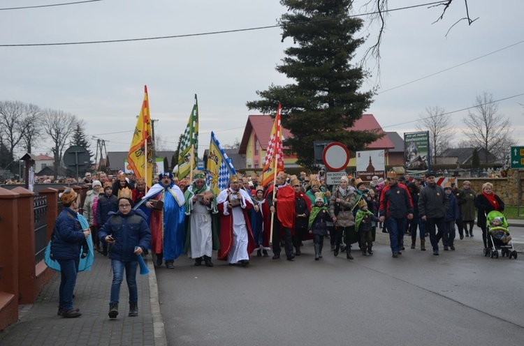 Orszak Trzech Króli w Gawłuszowicach 