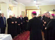 Spotkanie kapelanów odbyło się  w Domu Biskupim w Zielonej Górze.