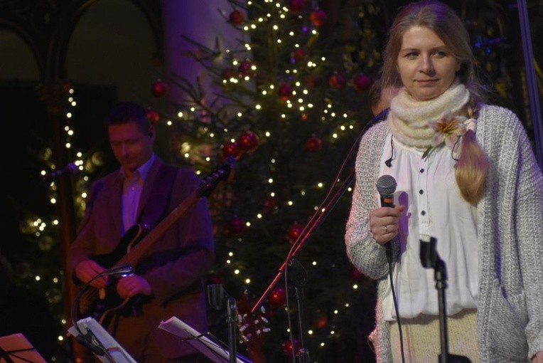 Koncert kolęd Diakonii Effatha w Strzegomiu.