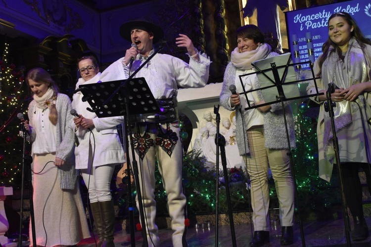 Koncert kolęd Diakonii Effatha w Strzegomiu.