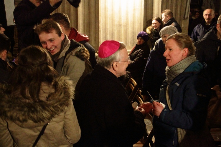 Opłatek studentów z metropolitą krakowskim 2018