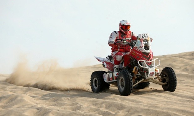 Rafał Sonik kończy Rajd Dakar