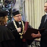 Nadanie tytułu doktora honoris causa prof. Rémiemu Brague'owi