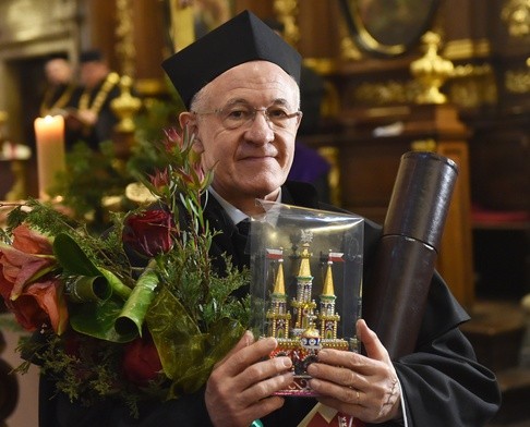 Remi Brague otrzymał doktorat honoris causa UPJPII