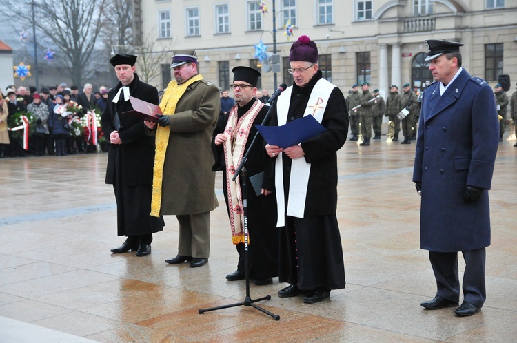 Uroczystości odsłonięcia pomnika Nieznanego Żołnierza w Lublinie