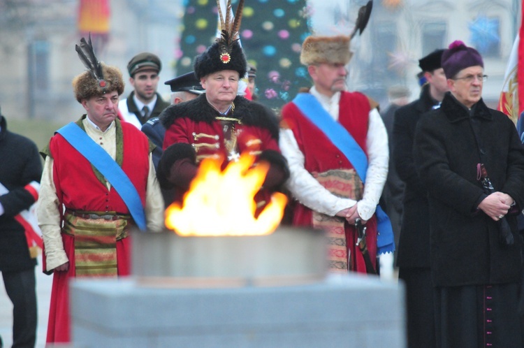 Uroczystości odsłonięcia pomnika Nieznanego Żołnierza w Lublinie