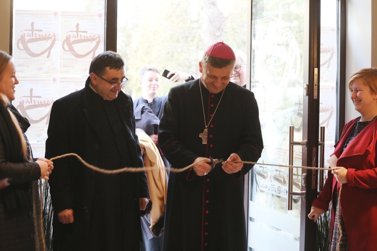 Otwarcie parafialnej kawiarni "Przystań" w Żywcu