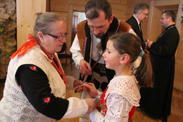 Opłatek górali w Ochotnicy Górnej