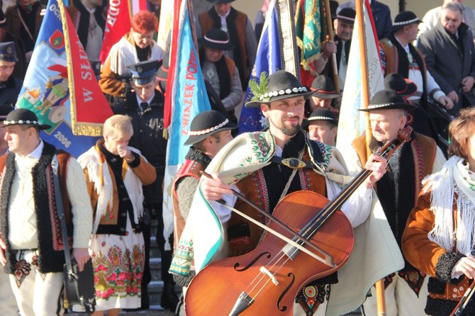 Opłatek górali w Ochotnicy Górnej