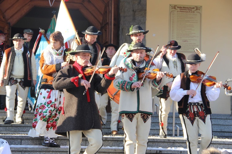 Opłatek górali w Ochotnicy Górnej