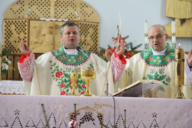 Opłatek górali w Ochotnicy Górnej