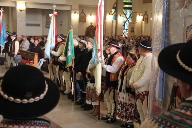 Opłatek górali w Ochotnicy Górnej