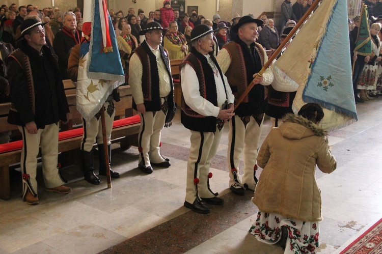 Opłatek górali w Ochotnicy Górnej