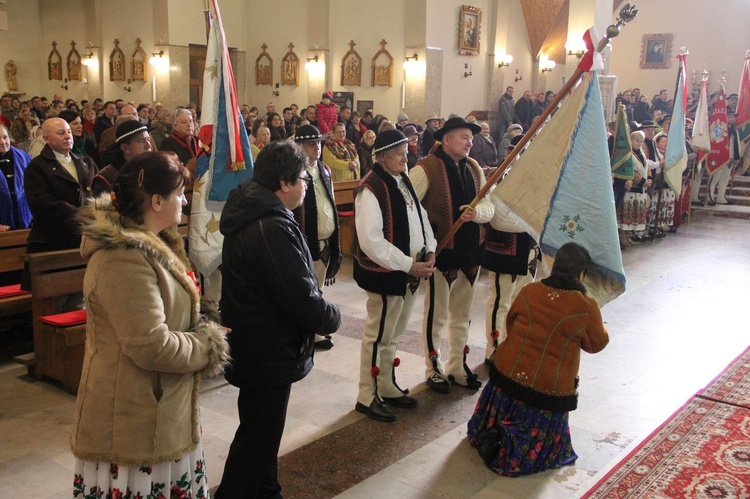 Opłatek górali w Ochotnicy Górnej