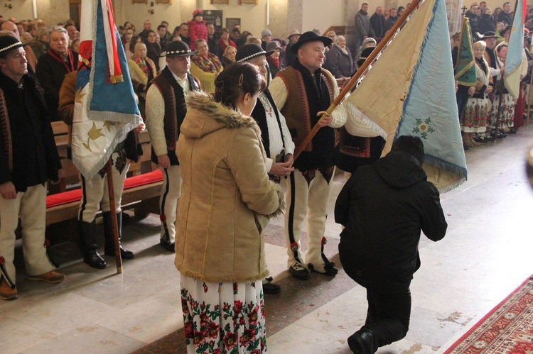 Opłatek górali w Ochotnicy Górnej